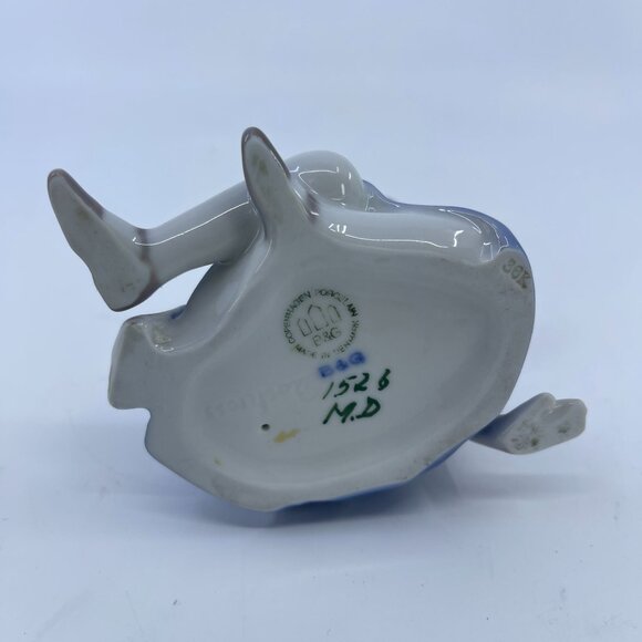 vintage b & g "girl with doll" porcelain figurine copenhagen denmark - Picture 6 of 7